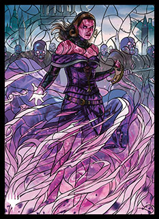 プレイヤーズカードスリーブ 『灯争大戦』 《覆いを割く者、ナーセット