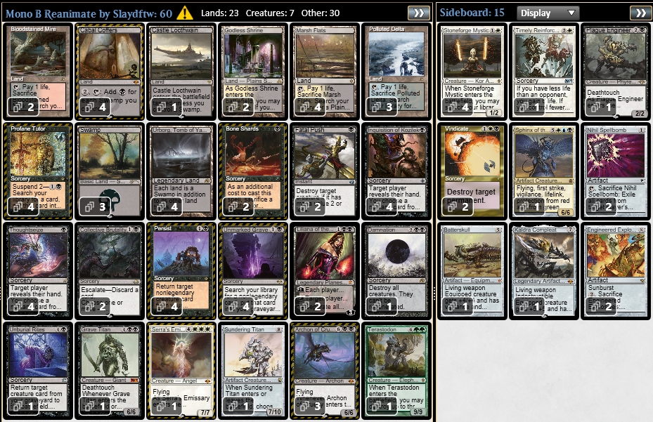 液鋼の首飾り》《明日の瞥見》《陰謀団の貴重品室》 in モダン