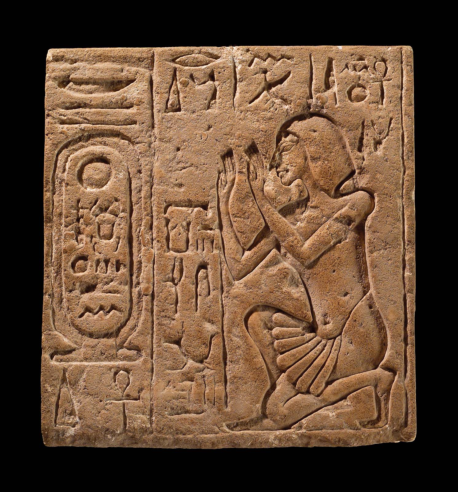 イクナートンのレリーフ（3点）: 古代エジプト博物資料 日本語表記集