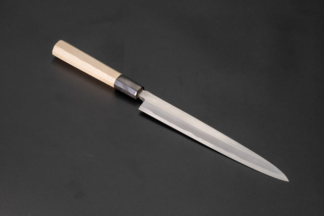 霞青紙鋼柳刃（水牛柄）／KASUMI AOHAGANE YANAGIBA KNIFE – 宮文