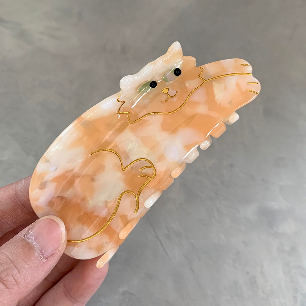 Coucou Suzette｜ヘアクリップ・茶トラ – monco