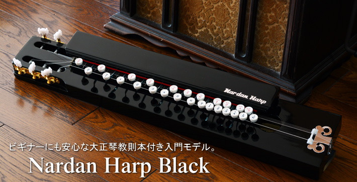 ナルダン大正琴商品一覧 ＞ 5弦大正琴 ＞ ナルダン大正琴 BLACK