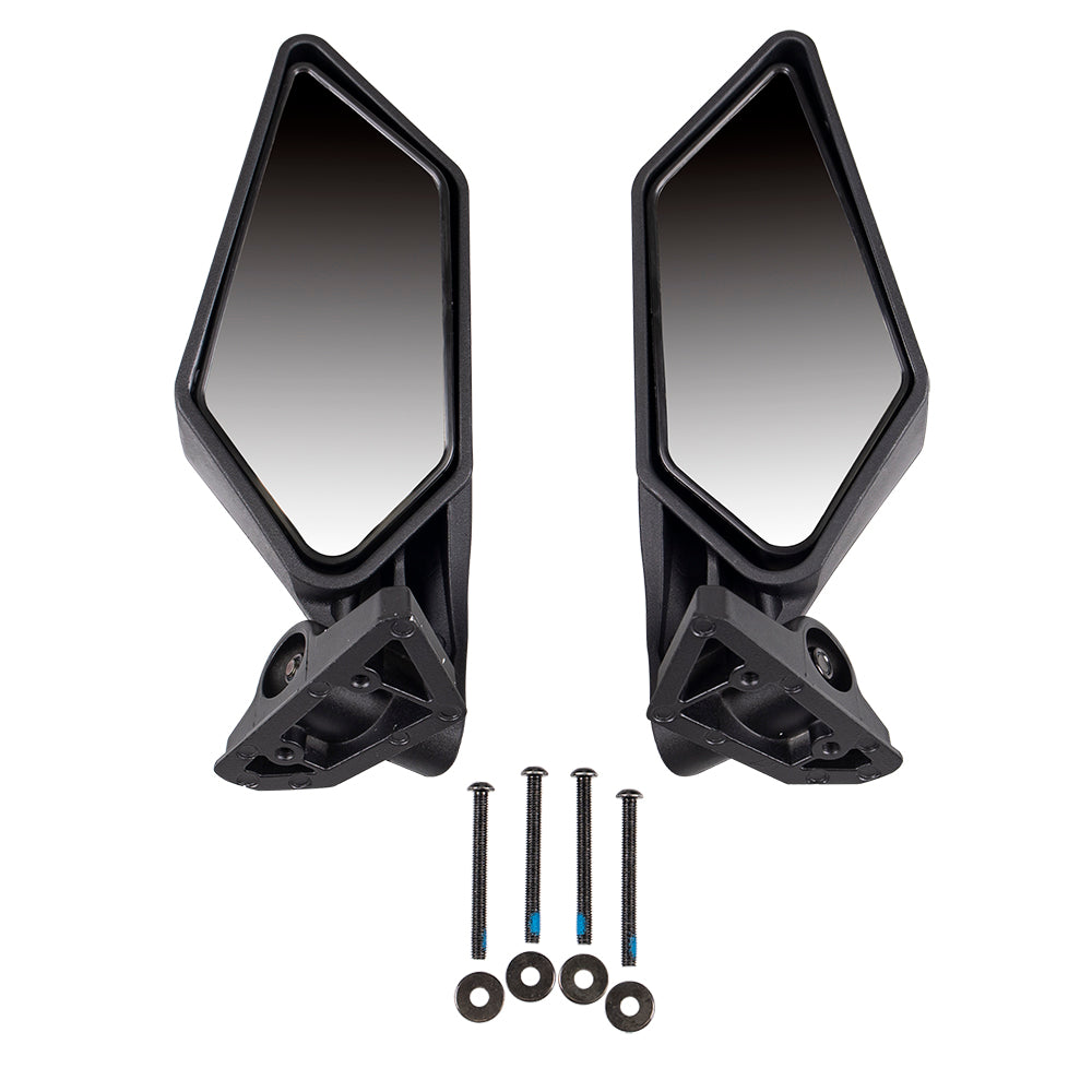 Black Side View Mirror Set Can-Am | NICHE PARTS