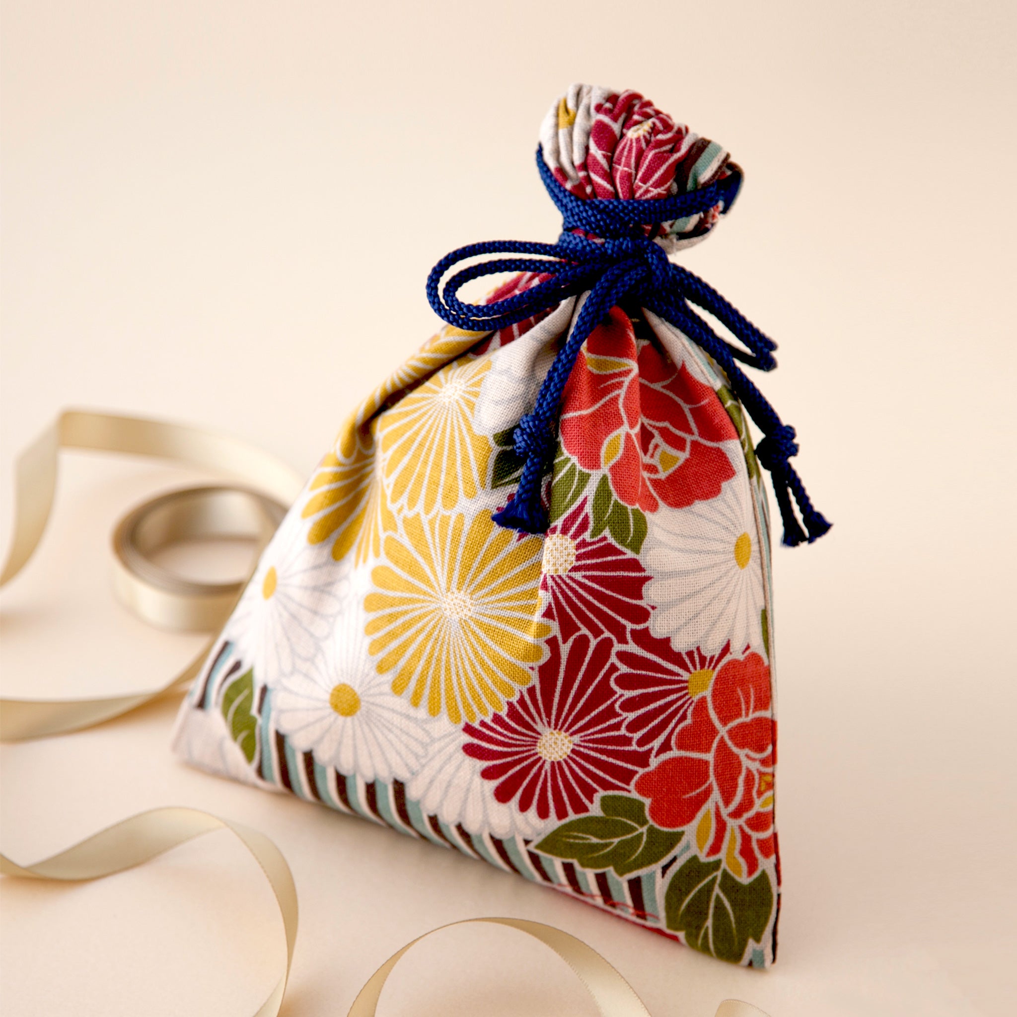 のレン 巾着袋 レトロフラワー – NOREN JAPAN 公式通販