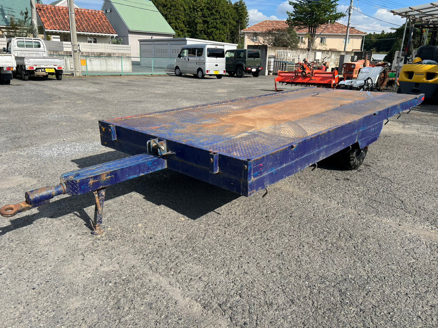 中古 コンバイントレーラー【ダブルタイヤ】＊4010×1670『茨城店5856