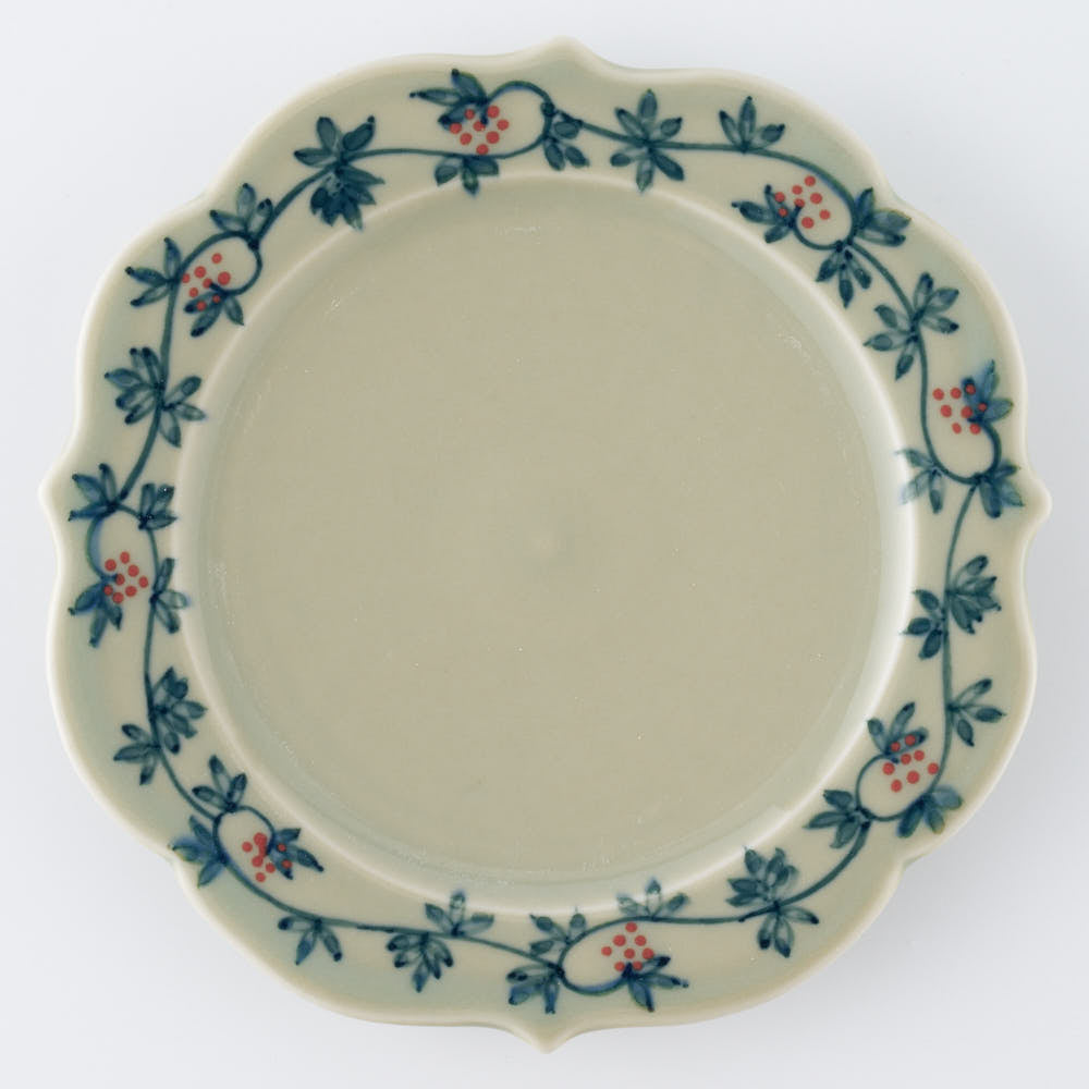 作家 大串真司 ノズベリー5寸皿 ¥6,600 大人の焼き物