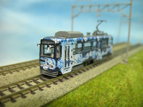 ATCハヤシ 製品画像／特製品 札幌市交通局3300形 路面電車 雪ミク電車2012
