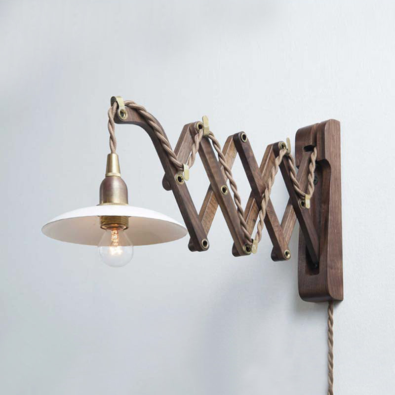 Wood Bracket SCISSOR WALNUT | AXCIS ONLINE