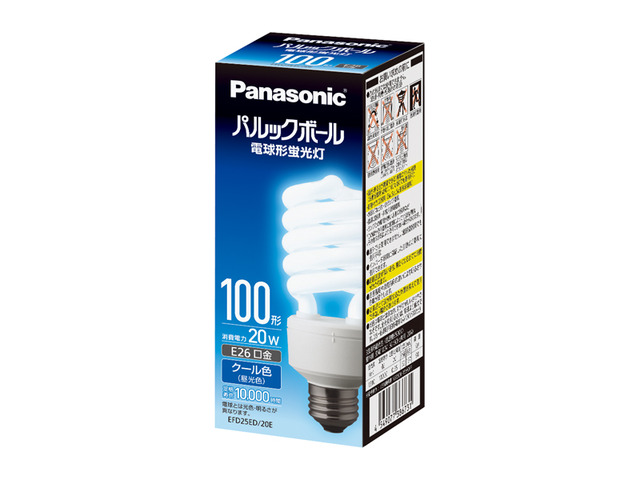 パナソニックパルックボール電球形蛍光灯D形を激安販売｜世界電器