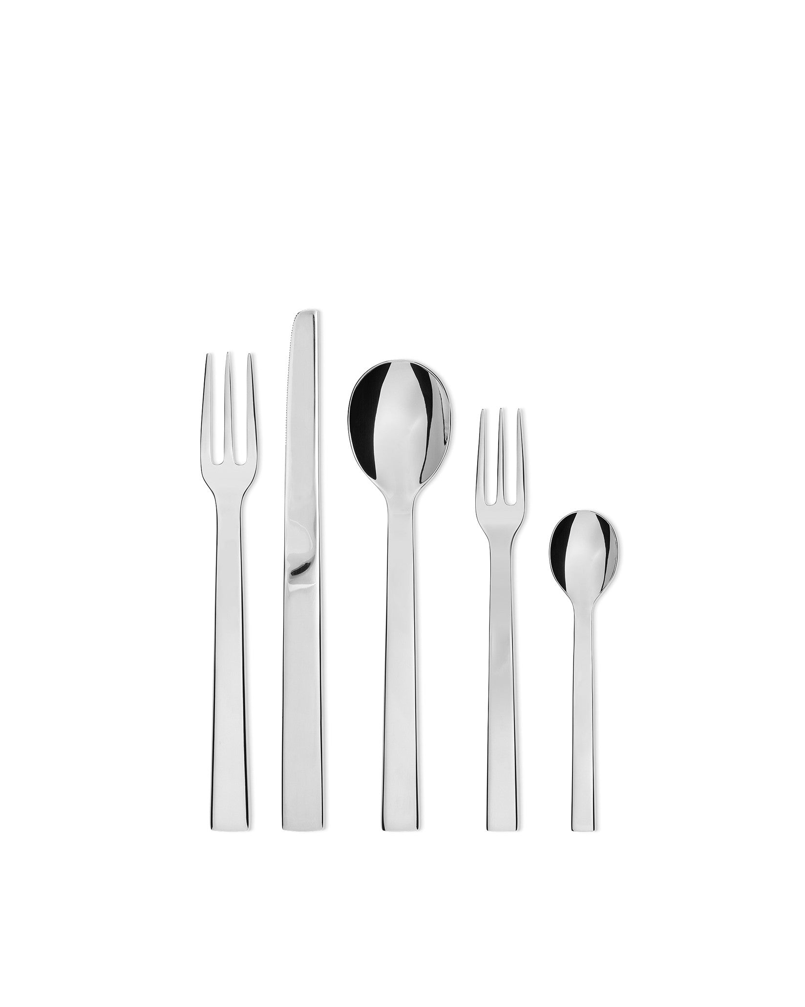 Santiago Cutlery Set 5 Pieces By David Chipperfield | Alessi