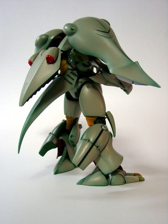 ボークス 1/220 ガレージキット クィンマンサの製作記 - MODELGRAPH.ALFAIM