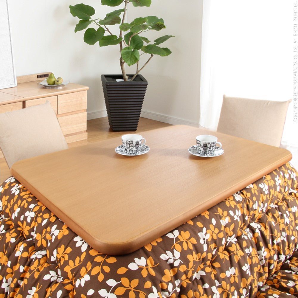 こたつ 長方形 天板のみ 楢ラウンドこたつ天板 120x80cm テーブル板