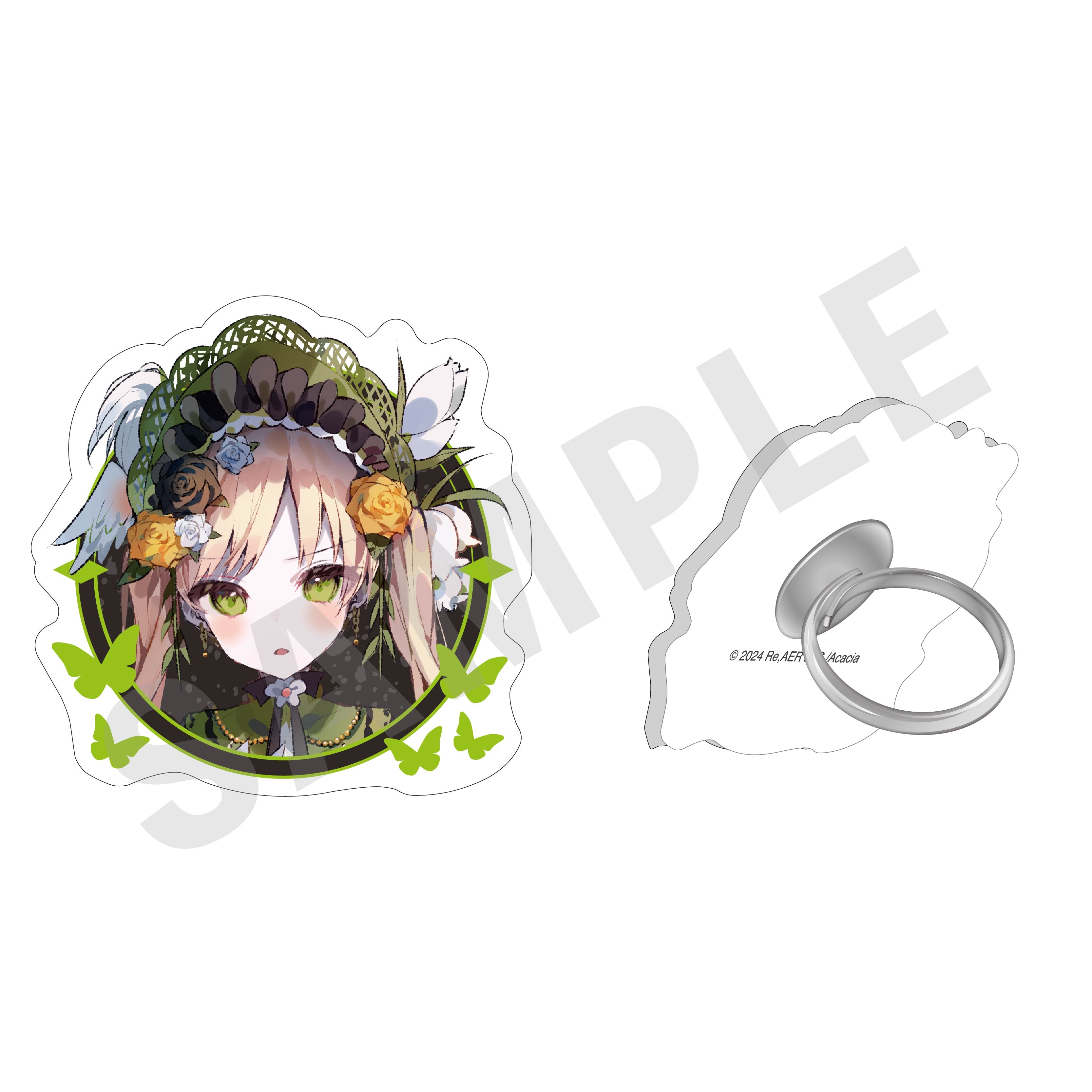 魔法少女ノ魔女裁判」 ふぃんこれ（アクリルリング） （遠野ハンナ