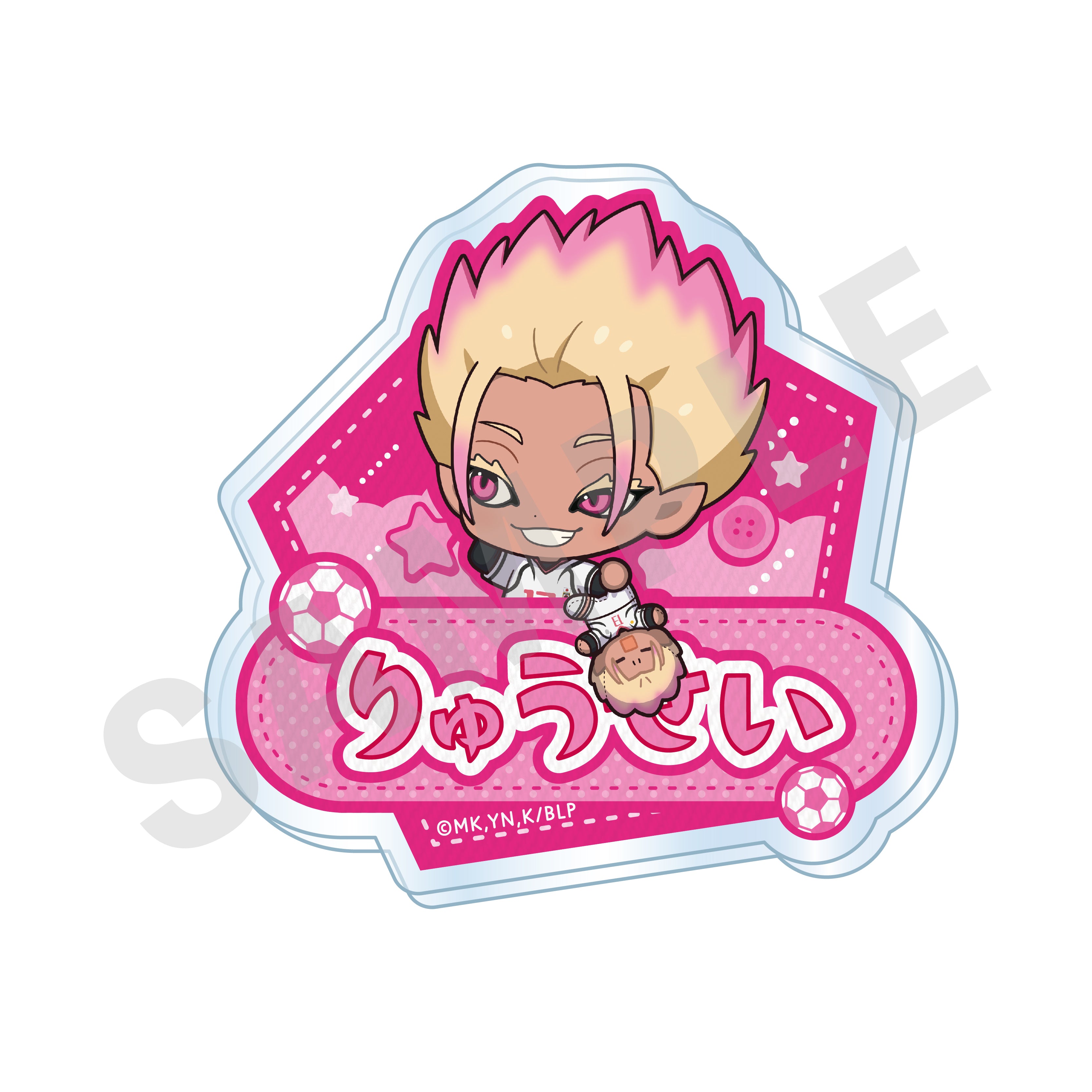 TVアニメ『ブルーロック』ミニキャラだっこシリーズ お名前バッジ 士道