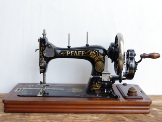 ドイツPFAFF パフ製 アンティーク手回しミシン アンティークミシン修理