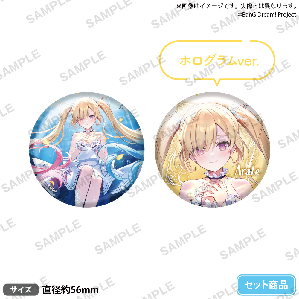 BanG Dream! 仲町あられ バースデーグッズ2025 缶バッジセット