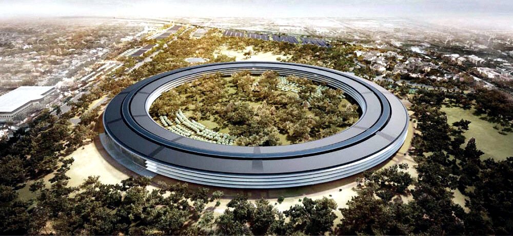 電子版】米アップルの宇宙船型 新本社、社員のガラス衝突相次ぐ | ICT