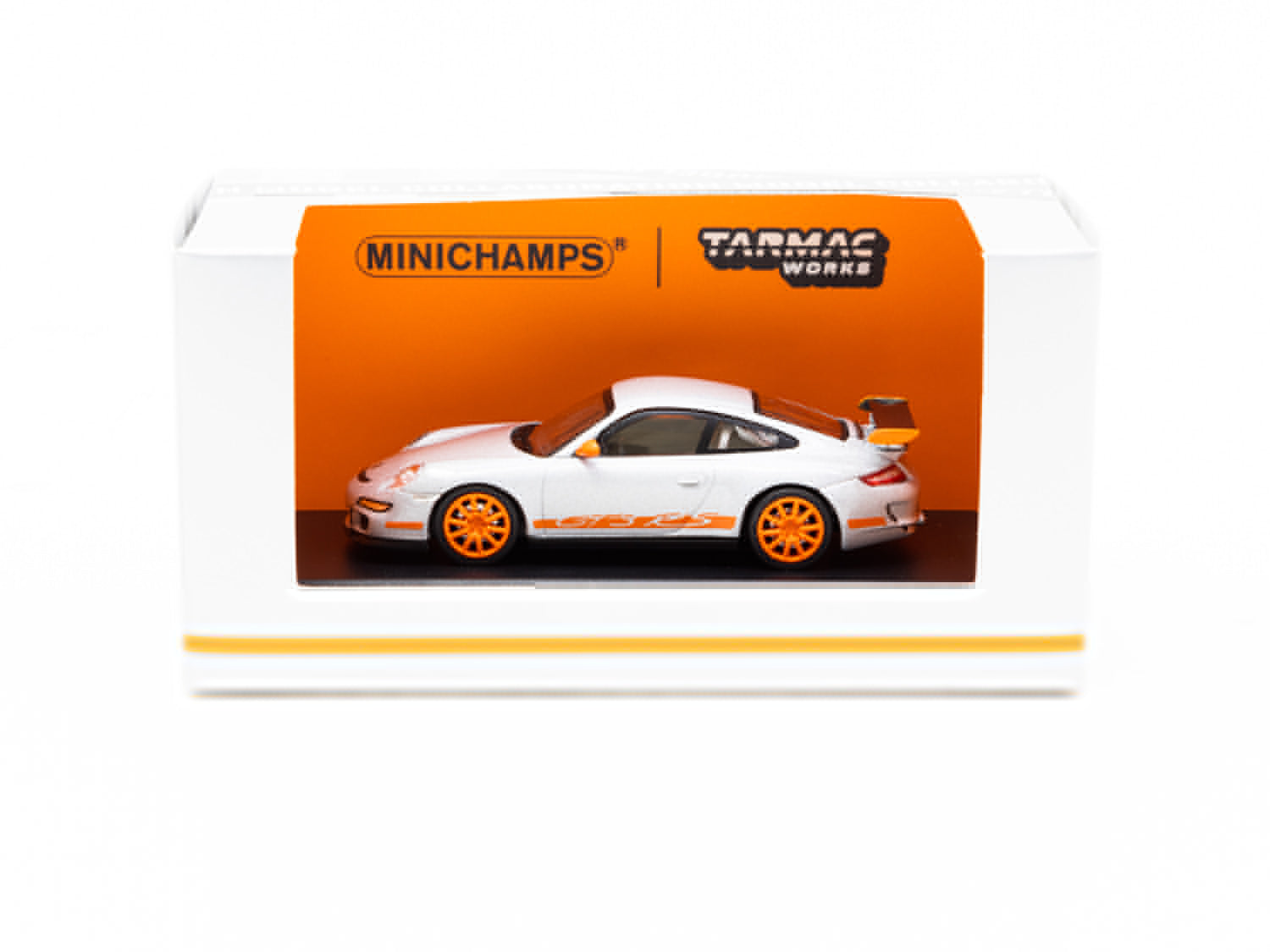 Tarmac Works x MiniChamps 1/64 Porsche 911 GT3 RS (997) Silver