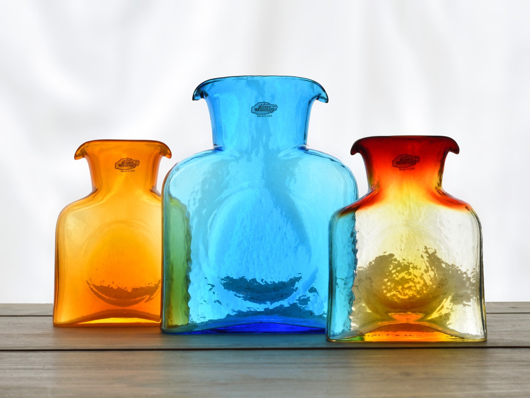 The Blenko Water Bottle: A glass and West Virginia's handmade icon!