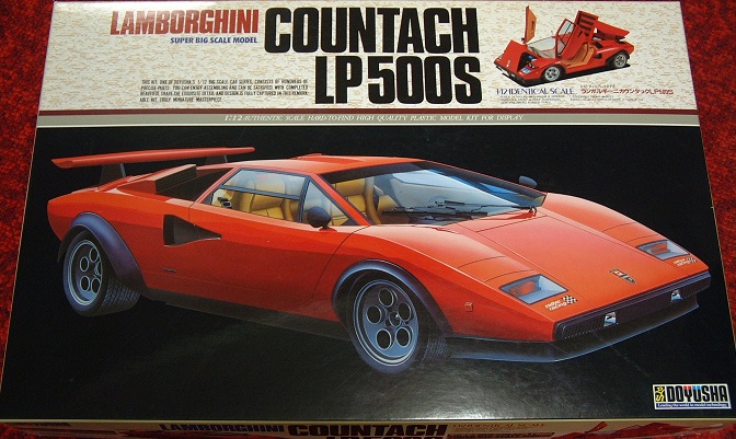 童友社 1/12 ランボルギーニカウンタックLP500S」の巻 | モデラーKの