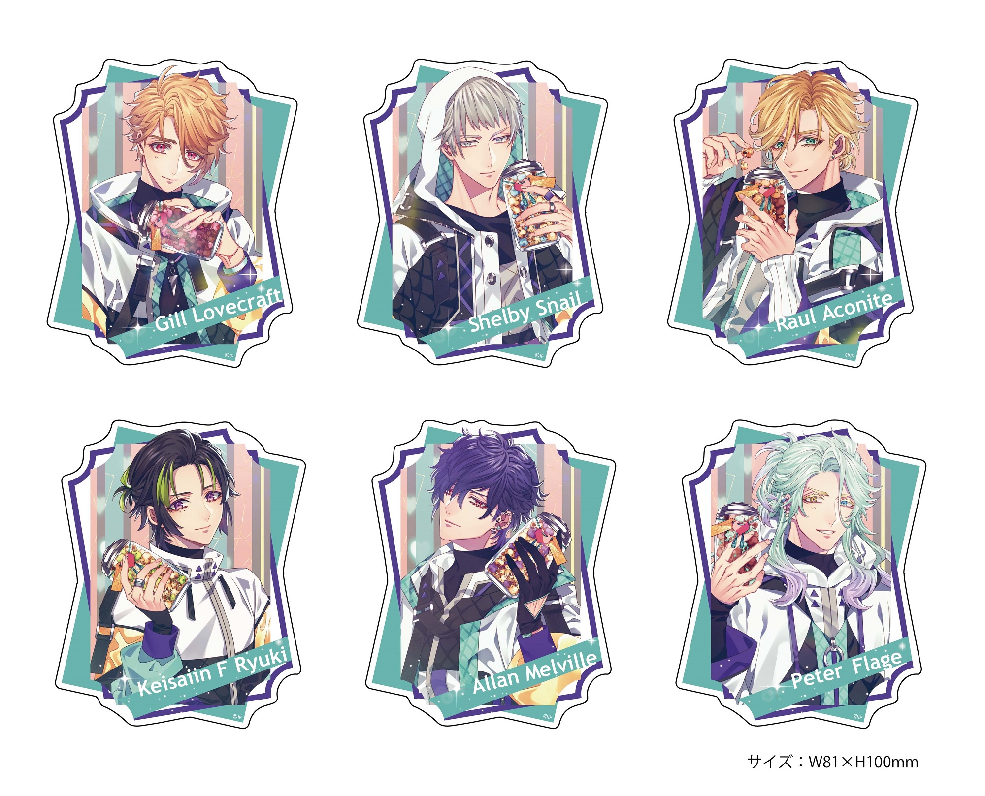 オラソワ ホワイトデー 缶バッジ 時貞 オトメイトストア 3/3(金)発売の