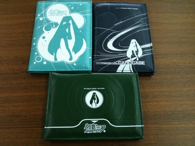 初音ミクProject DIVA Arcadeのカードケースがゲームセンターに登場