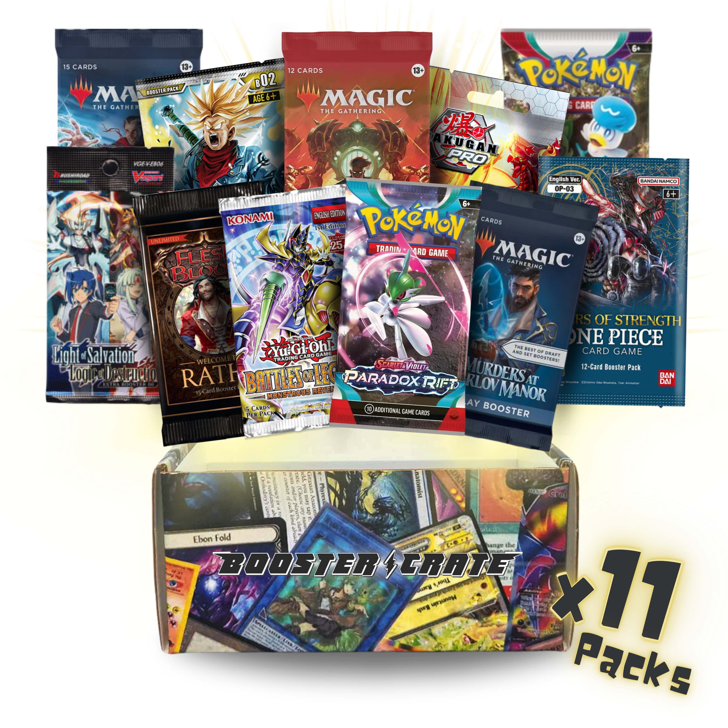 Chaos Booster Crate | Trading Card Game Subscription Box