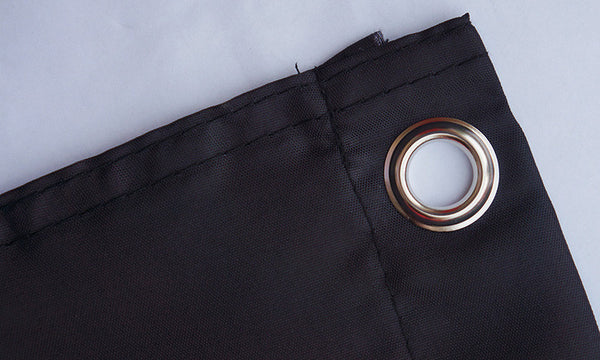 Caltex Flag-3x5 FT-Black-100% polyester-2 Metal Grommets Banner