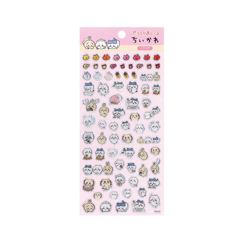 ちいかわ ぷっくりあしーる（①クリア） | ちいかわマーケット 公式