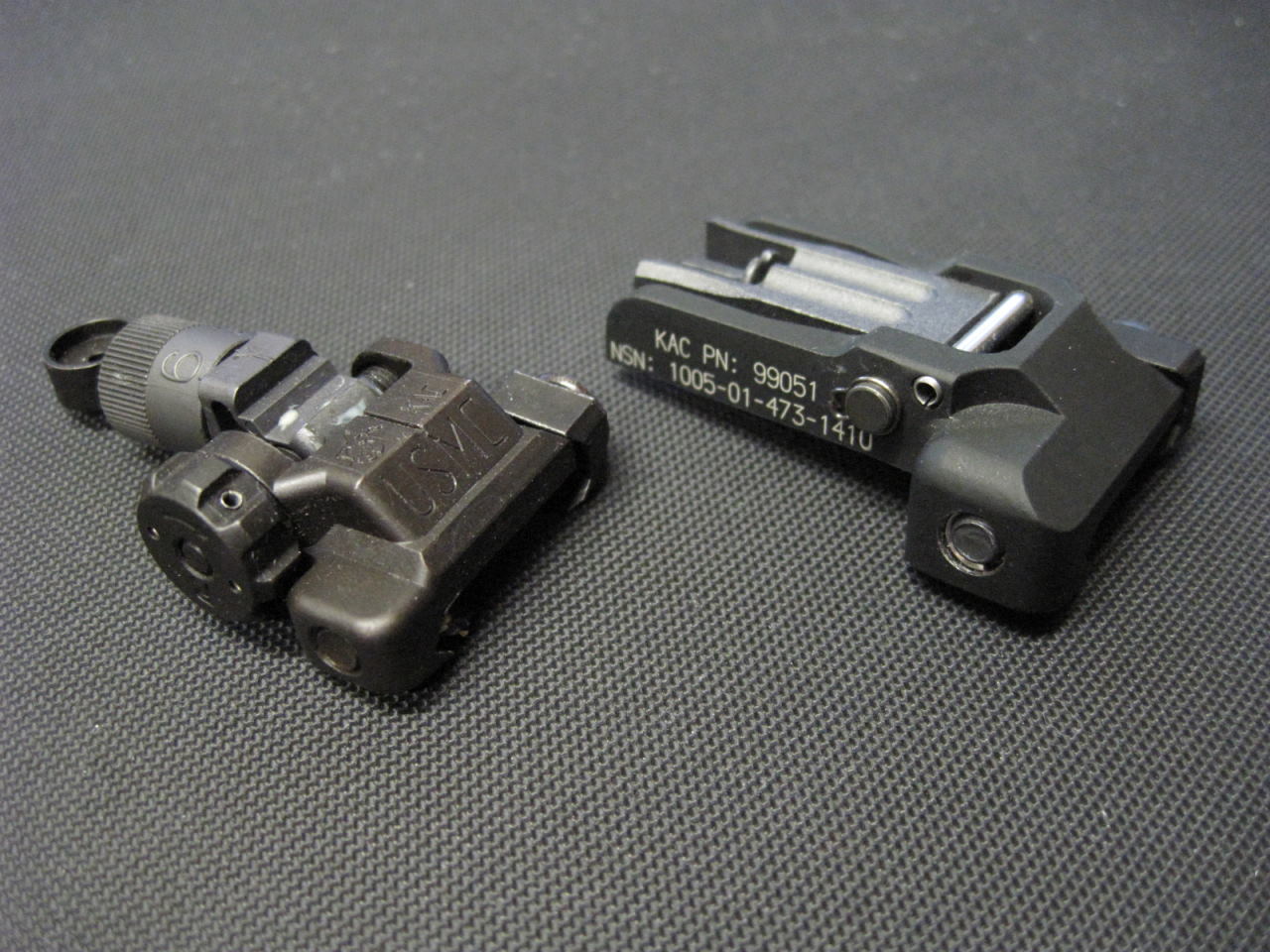 初期型 米軍実物 KNIGHTS REAR SIGHT 600 METER ⑪ 初期型 米軍実物