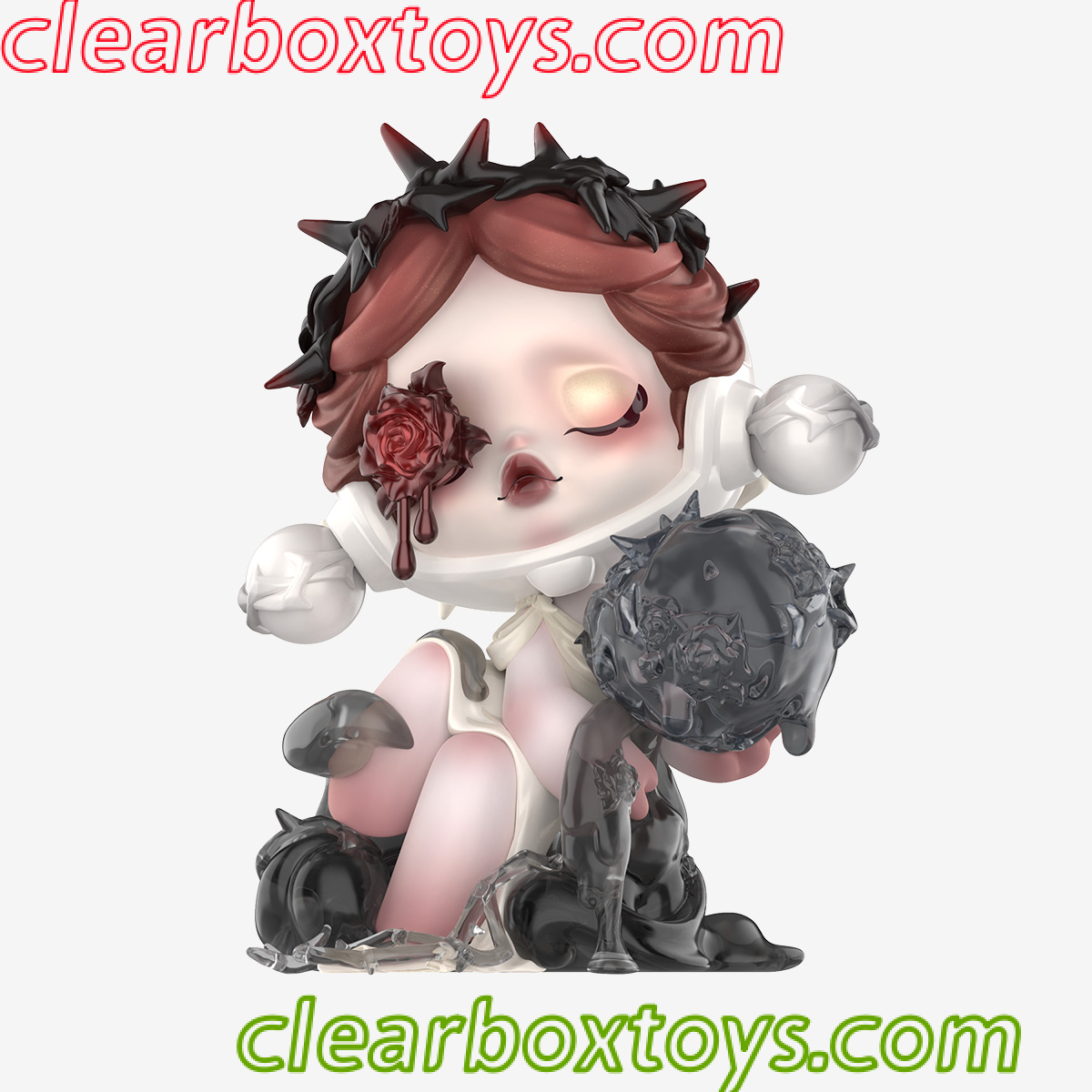 skullpanda The Glimpse figure - Clear Box Toys