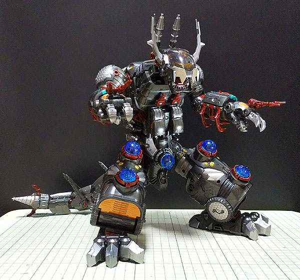 ワルダロス＜ギガンター＞ ダイアクロン DA-50 レビュー 巨獣モード編