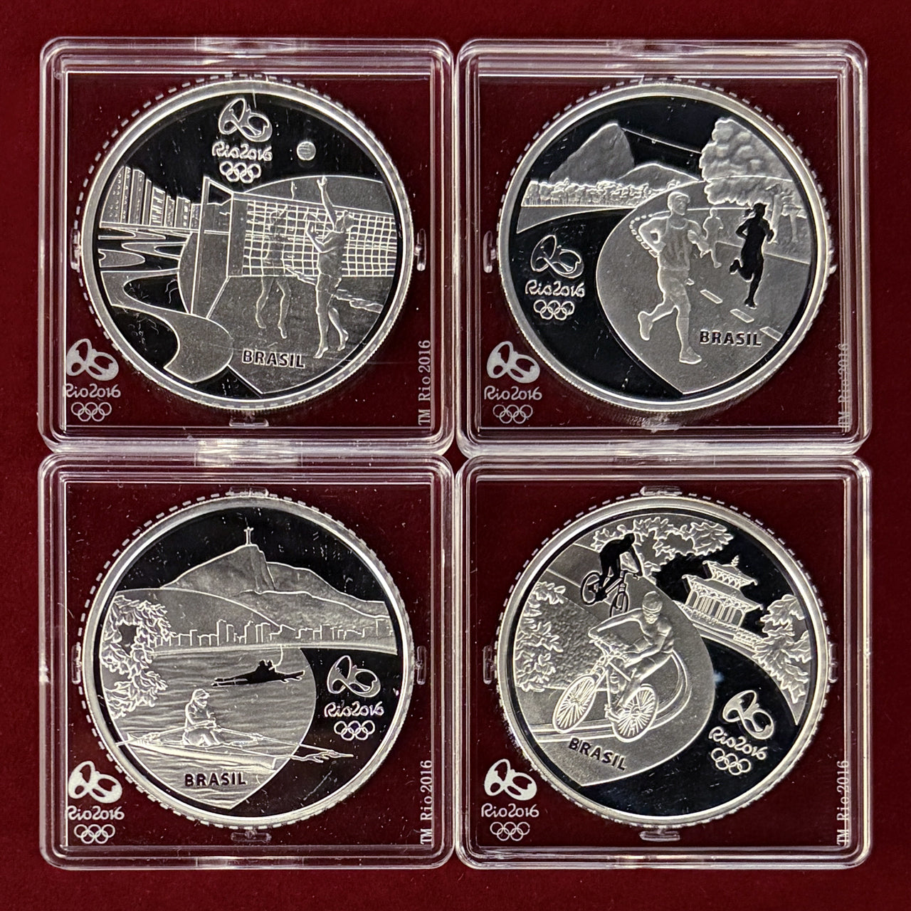 ブラジル】2016年リオデジャネイロオリンピック記念 シルバーコイン