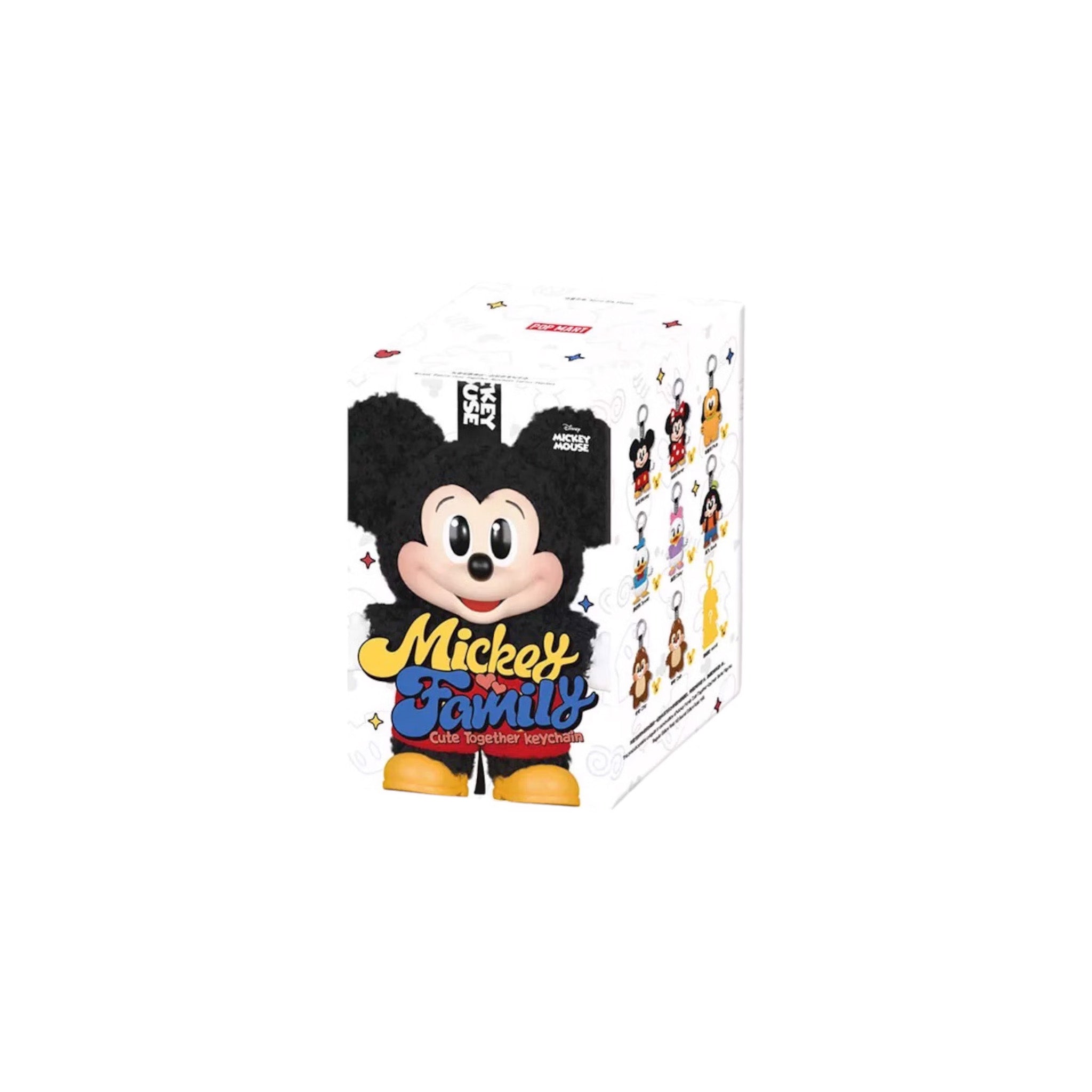 Pop Mart Disney Mickey Family Together Series Plush Keychain