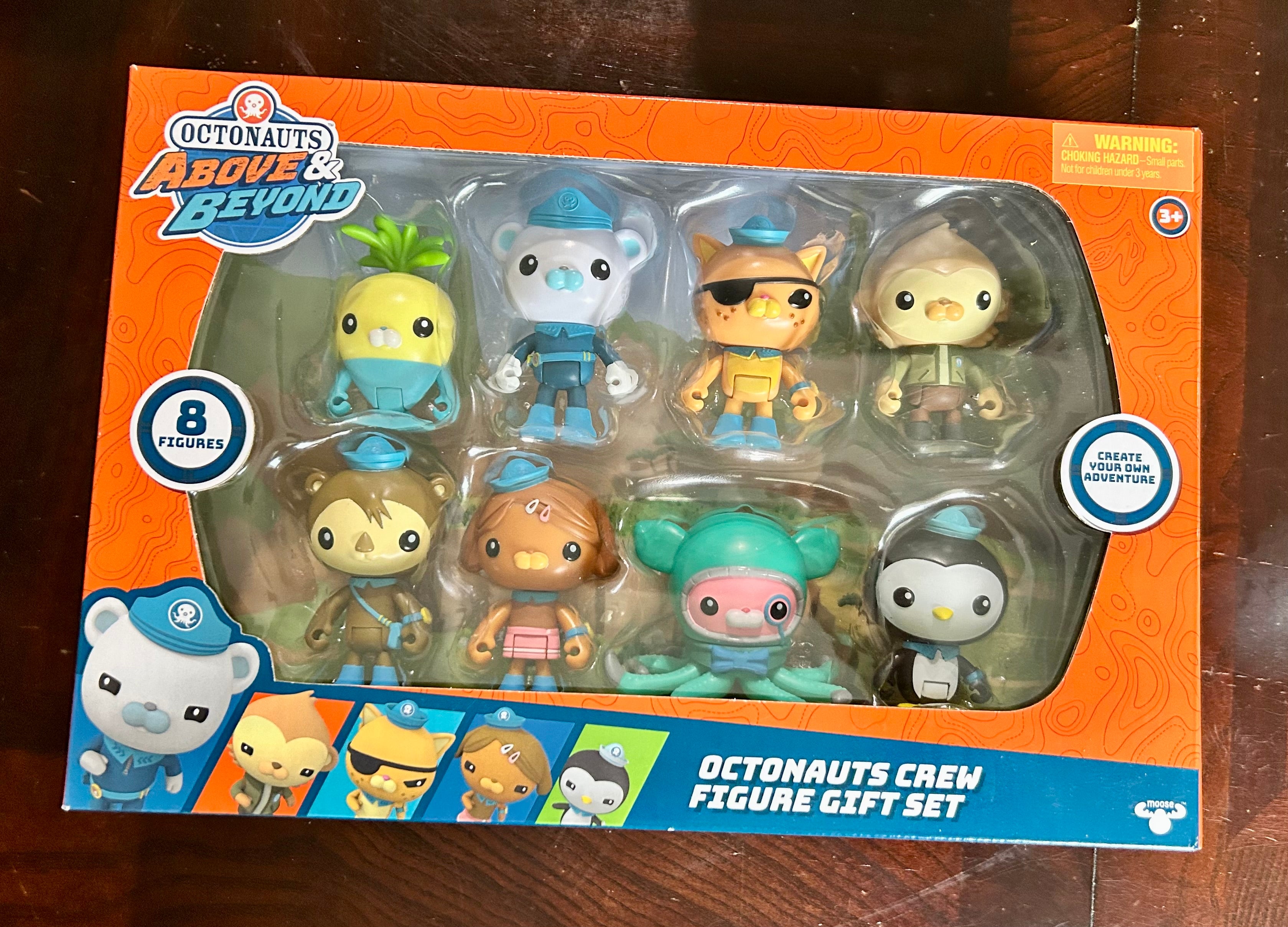 Octonaunts Above & Beyond Octonaunts Crew 8-Pack Figure Set 61104