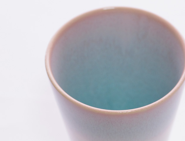 萩焼 タンブラー カップ ビアマグ 単品1個 Mint ミントシリーズ 陶器