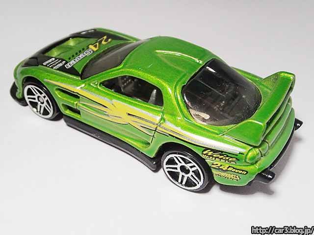 ホットウィール24/SEVENはRX-7(FD3S)をベースに改造されたファンタジー