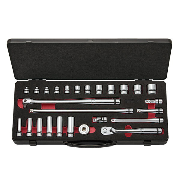 NEPROS 9.5sq. ソケットレンチセット [26点セット] ケース付き