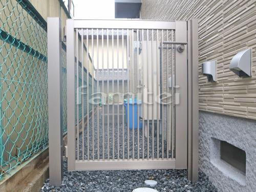 正規】LIXILAB TR2型 細たて桟片開き 門扉を値引45%工事販売