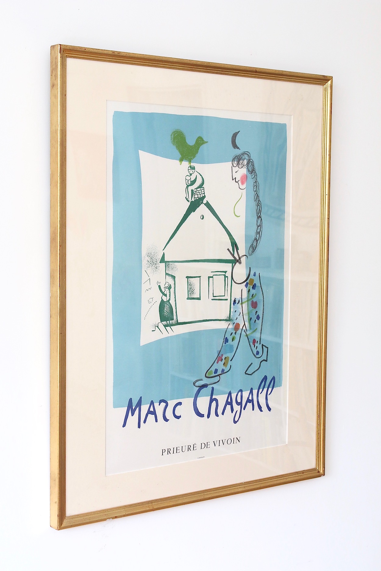 Marc Chagall The House in My Village 1969マルク シャガール