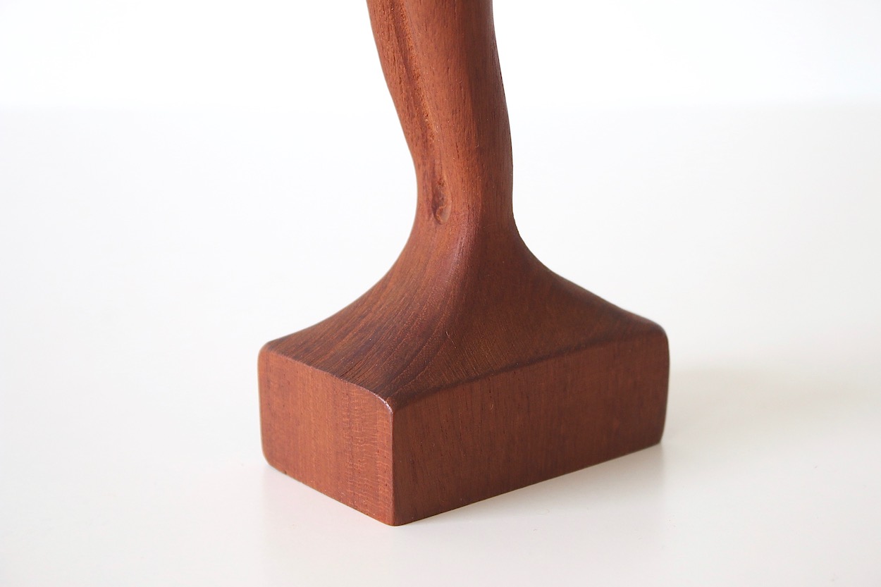 60's Arne Basse Teak Wood Sculptureアルネ・バッセ チーク スカルプ