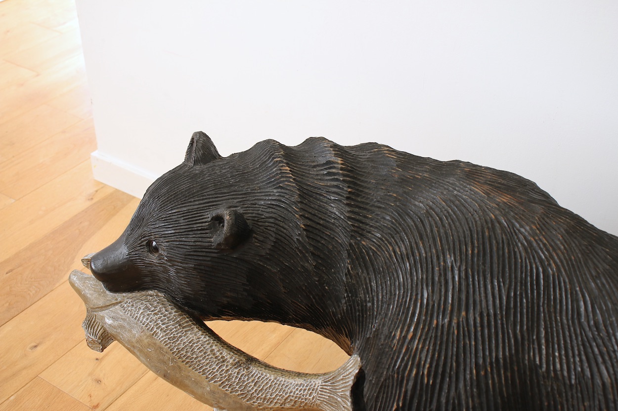 Wood Carving Bear 木彫り熊 ウッドカーヴィング クマ | FEM TRE NOLL