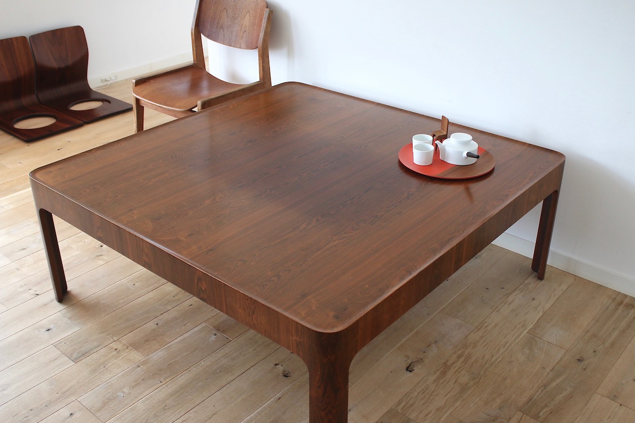 Tendo Brazilian Rosewood Table 天童木工 剣持勇 Haco テーブル