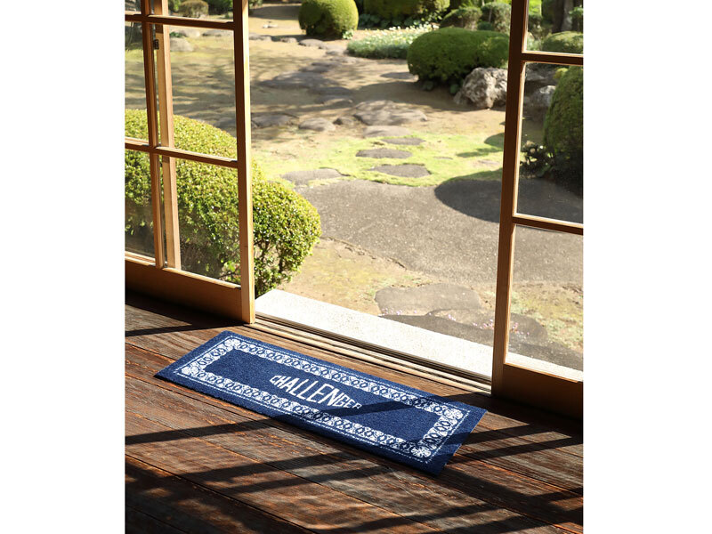 CHALLENGER 'WELCOME MAT'ラグ マット ネイビー チャレンジャー
