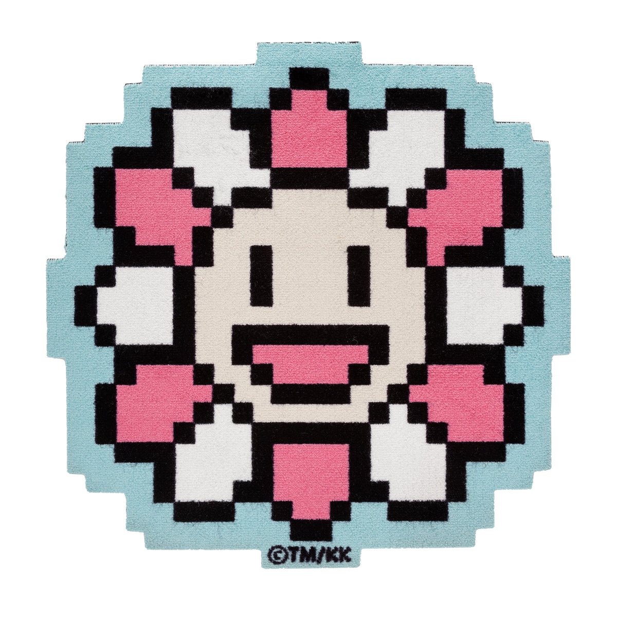 Takashi Murakami: Murakami.Flowers Dot Flower #0000 Floor Mat