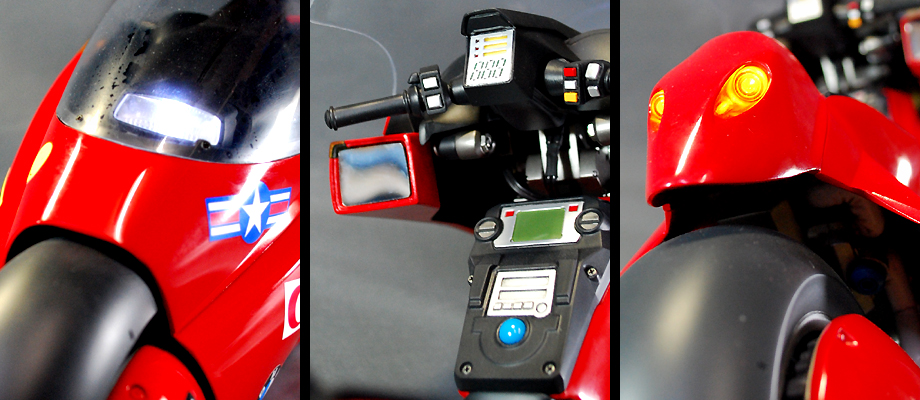 ボークス/VOLKS 1/6 AKIRA 金田のバイク ガレージキット 末組み立