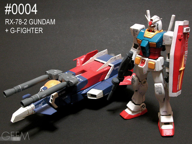 0004 G-ARMOR [RX-78-2+G-FIGHTER]