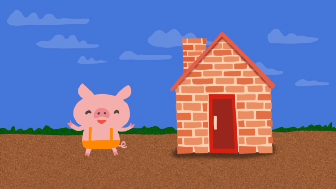 三匹の子ブタ イギリスの昔話 ＜亥年特集＞ 福娘童話集