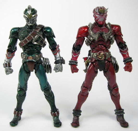 STEEL HEROES S.I..C.仮面ライダー響鬼紅＆轟鬼