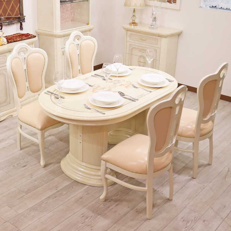 ガレージセール サルタレッリ フローレンス ダイニングテーブル 5点